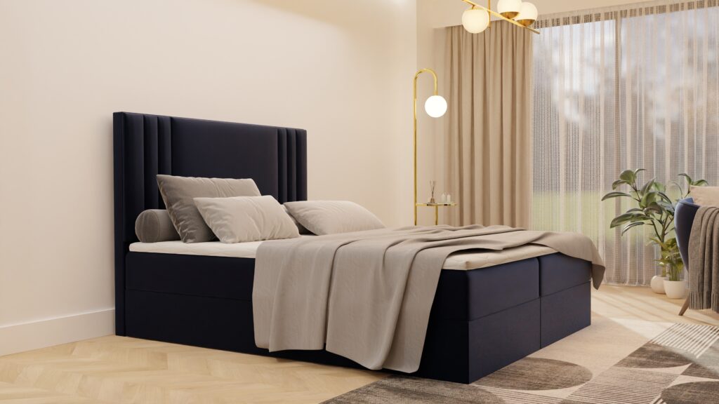 Łóżko kontynentalne SISI 2