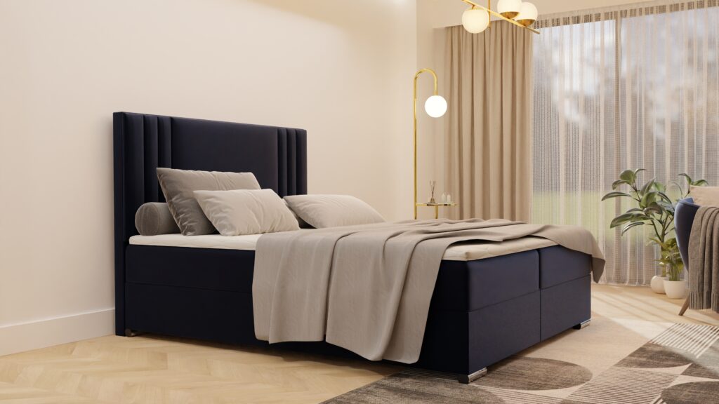 Łóżko kontynentalne SISI