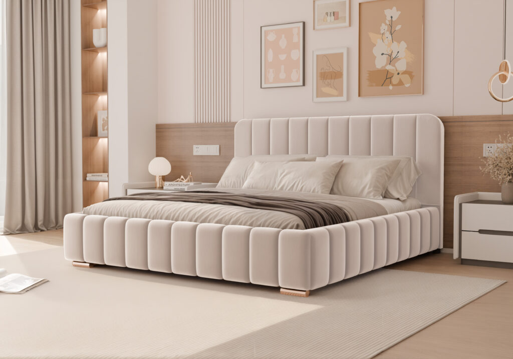 Łóżko sypialniane STORMI