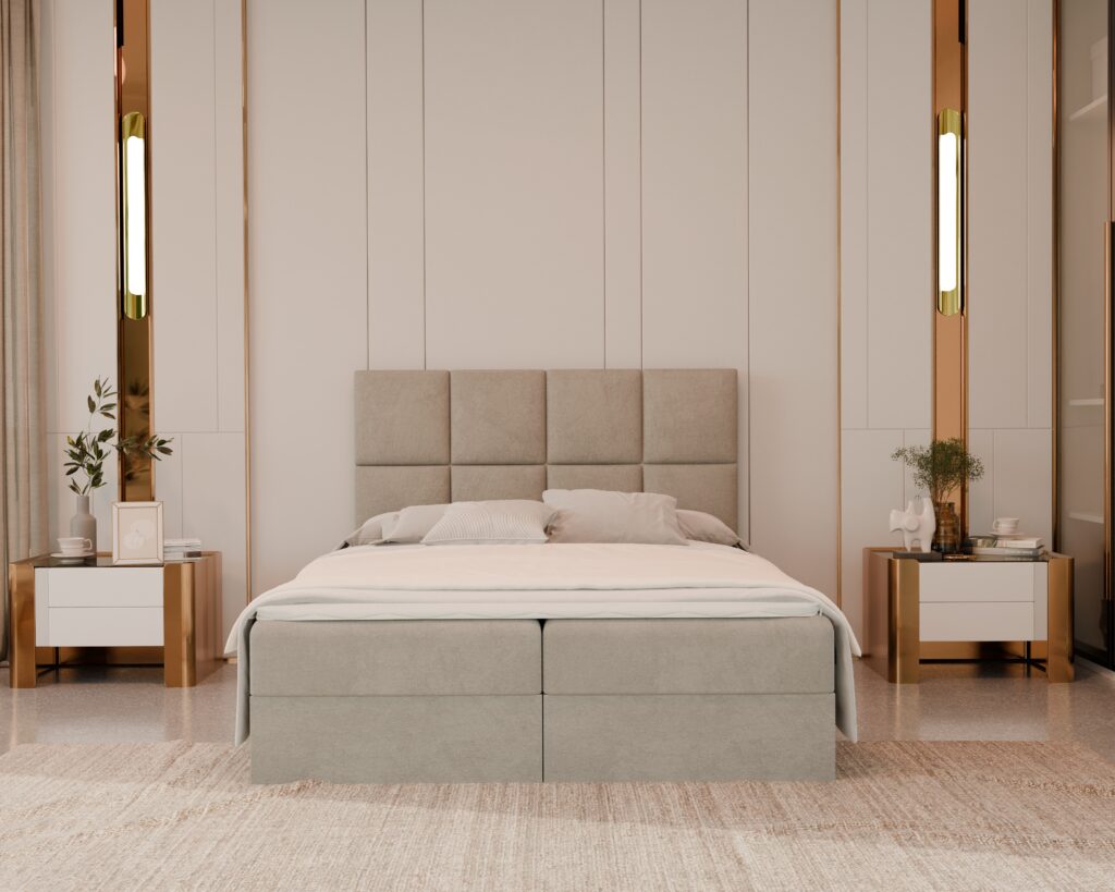 Łóżko kontynentalne MERLI