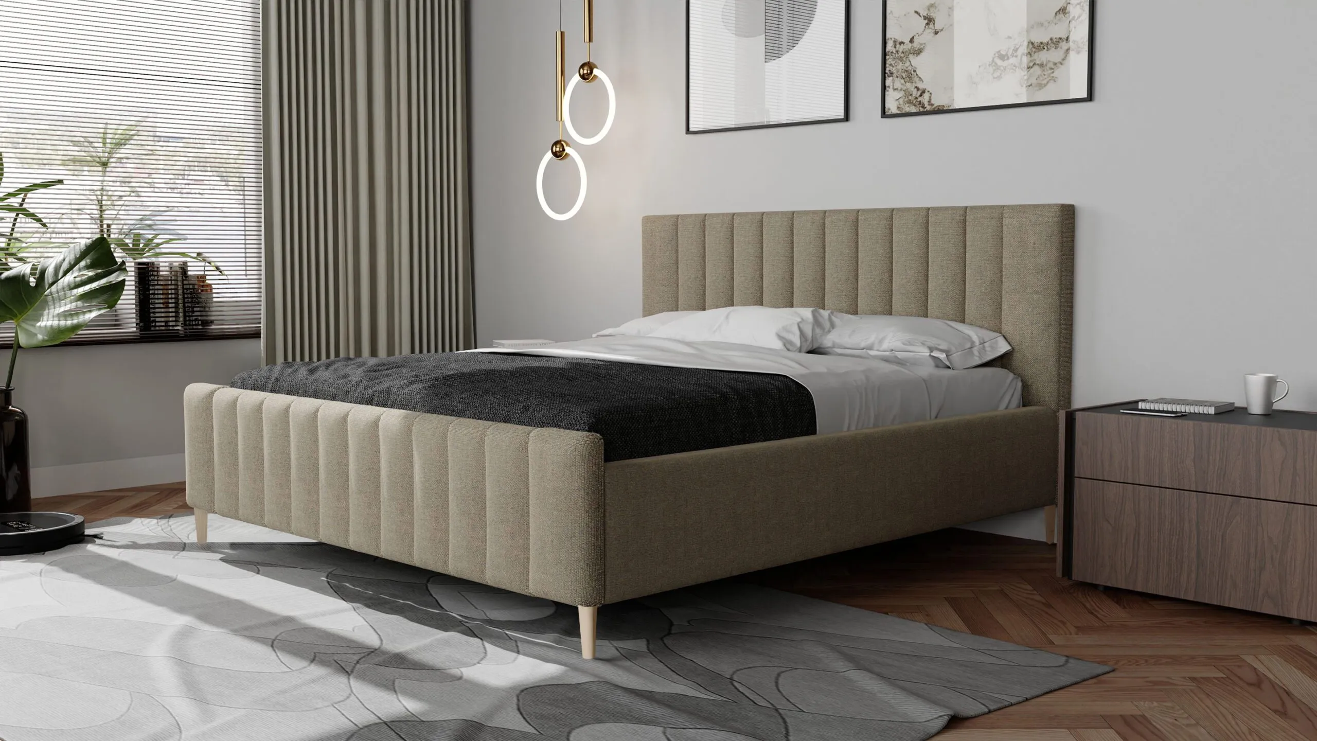 Łóżka sypialniane