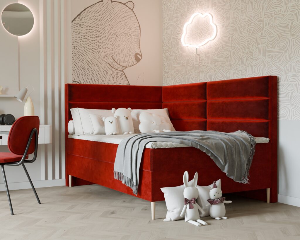 Łóżko młodzieżowe MILAN