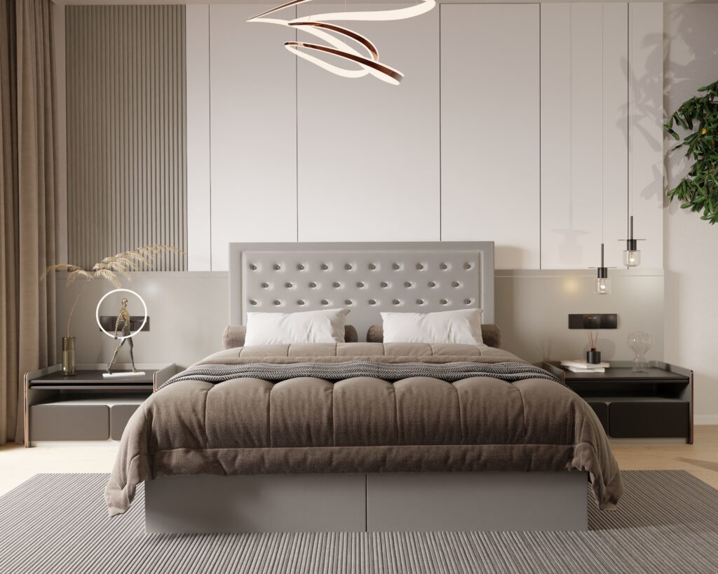 Łóżko kontynentalne KIRA 2