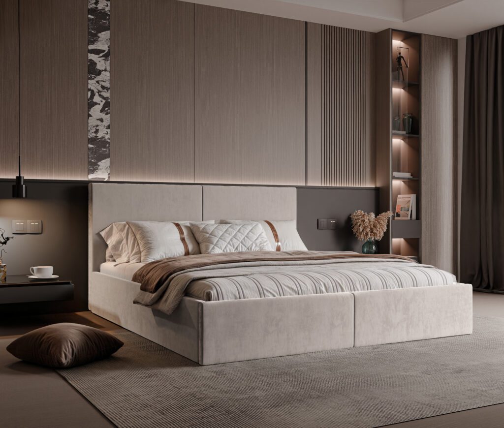 Łóżko sypialniane RIRI1