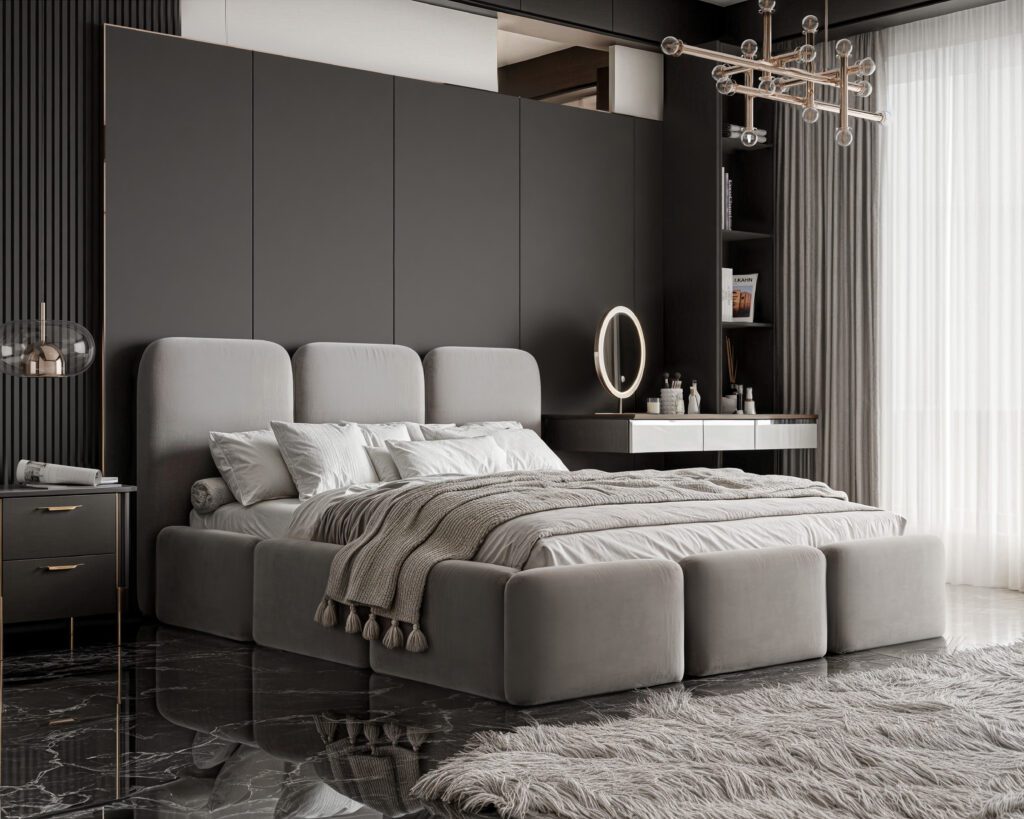 Łóżko sypialniane AYLA