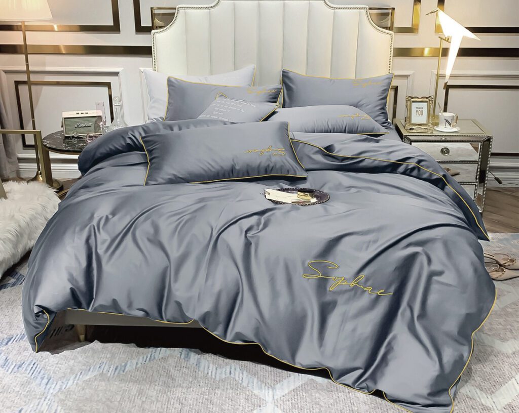 Pościel 140×200 z eleganckim haftem