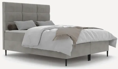 Łóżka kontynentalne na nogach